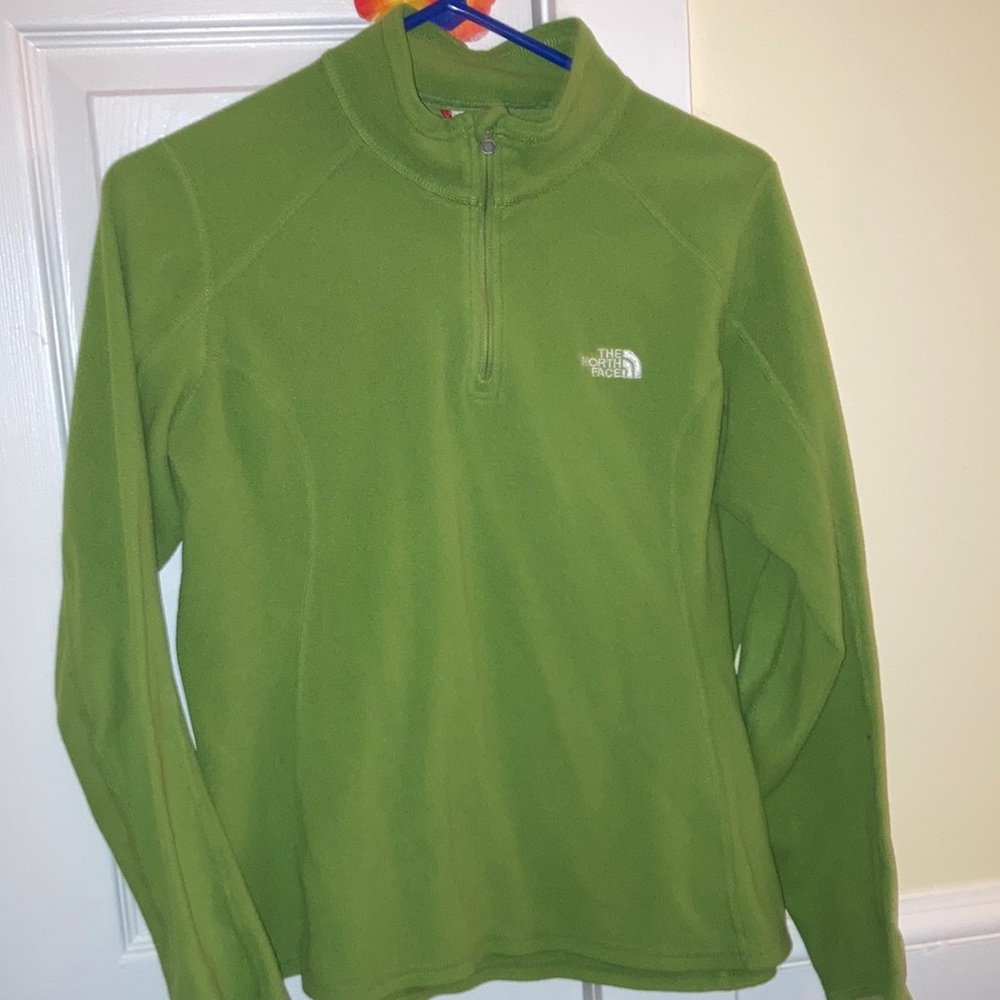 Green North Face Fleece